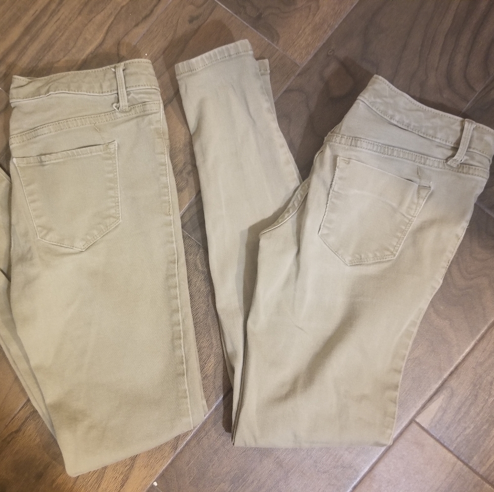 2 Massimo Uniform Jeans Tan